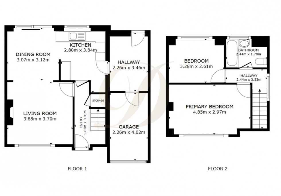 Floorplan for News Lane, Rainford, St. Helens, WA11 7JU